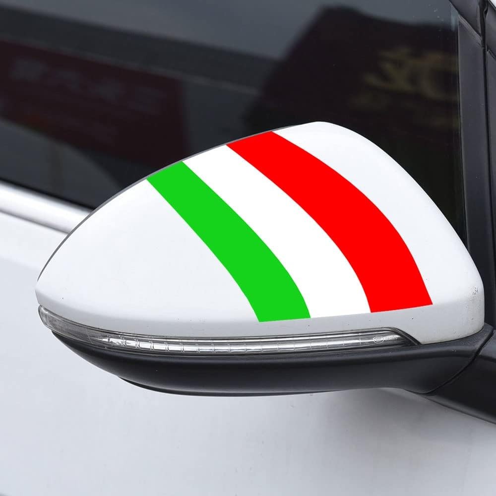 78"x5.9" Italy Flag Color Stripe Decal Sticker Decoration, DIY Modifed Stripe…