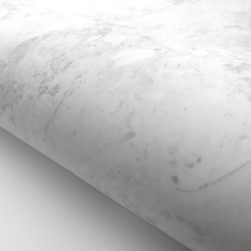 Marble Contact Paper Granite Look Effect – White Gray, Matte Peel and Stick
