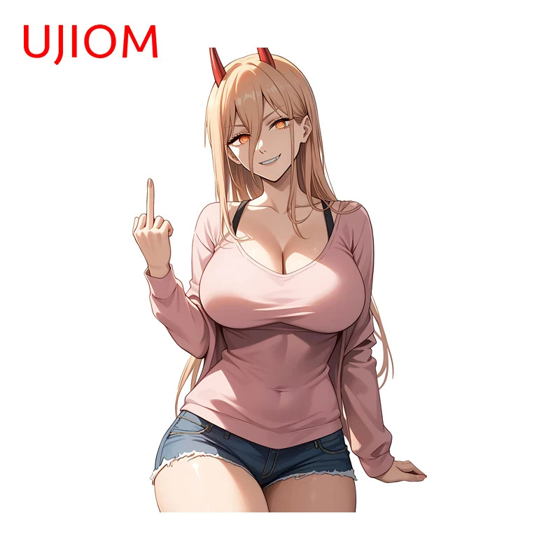 UJIOM Seductive Power Wall Sticker Exquisite Fashionable Eye Catching Decal