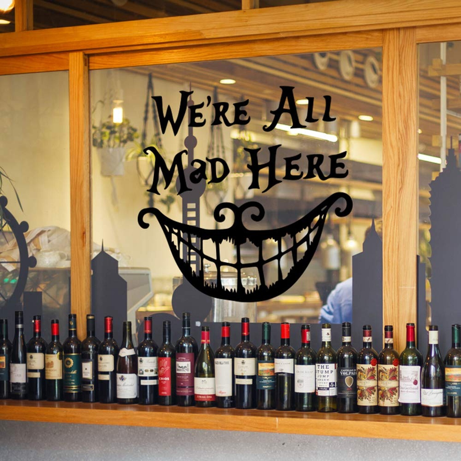 Halloween ‘Smiling Face’ Thriller Wall Decals Cool Wall Sticker for