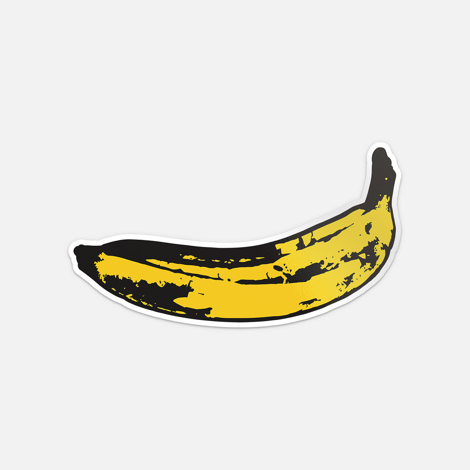 Punk Banana Car Bumper Vinyl Sticker Decal
