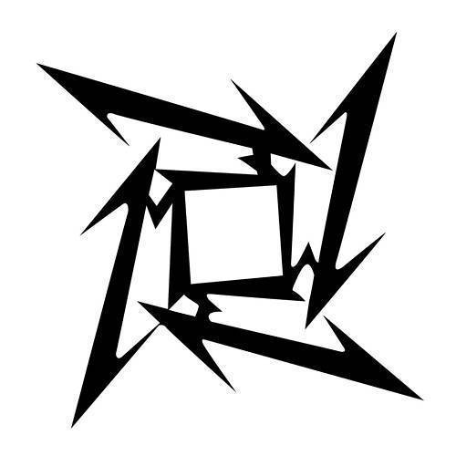 Wall Sticker SILHOUETTE LOGO METALLICA CUSTOM