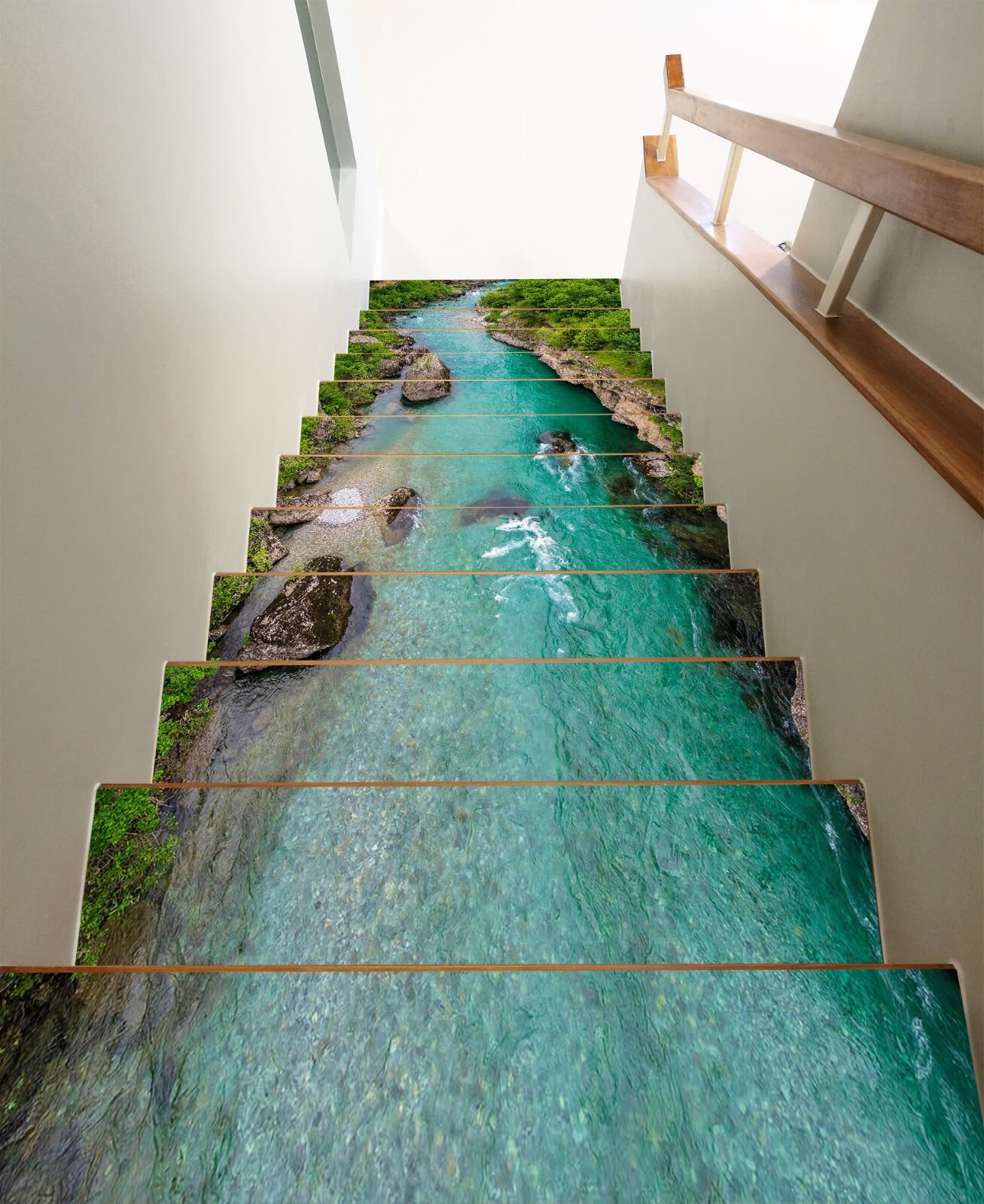 3D Charming River U967 Stair Risers Decoration Photo Mural Decal Wallpaper Romy