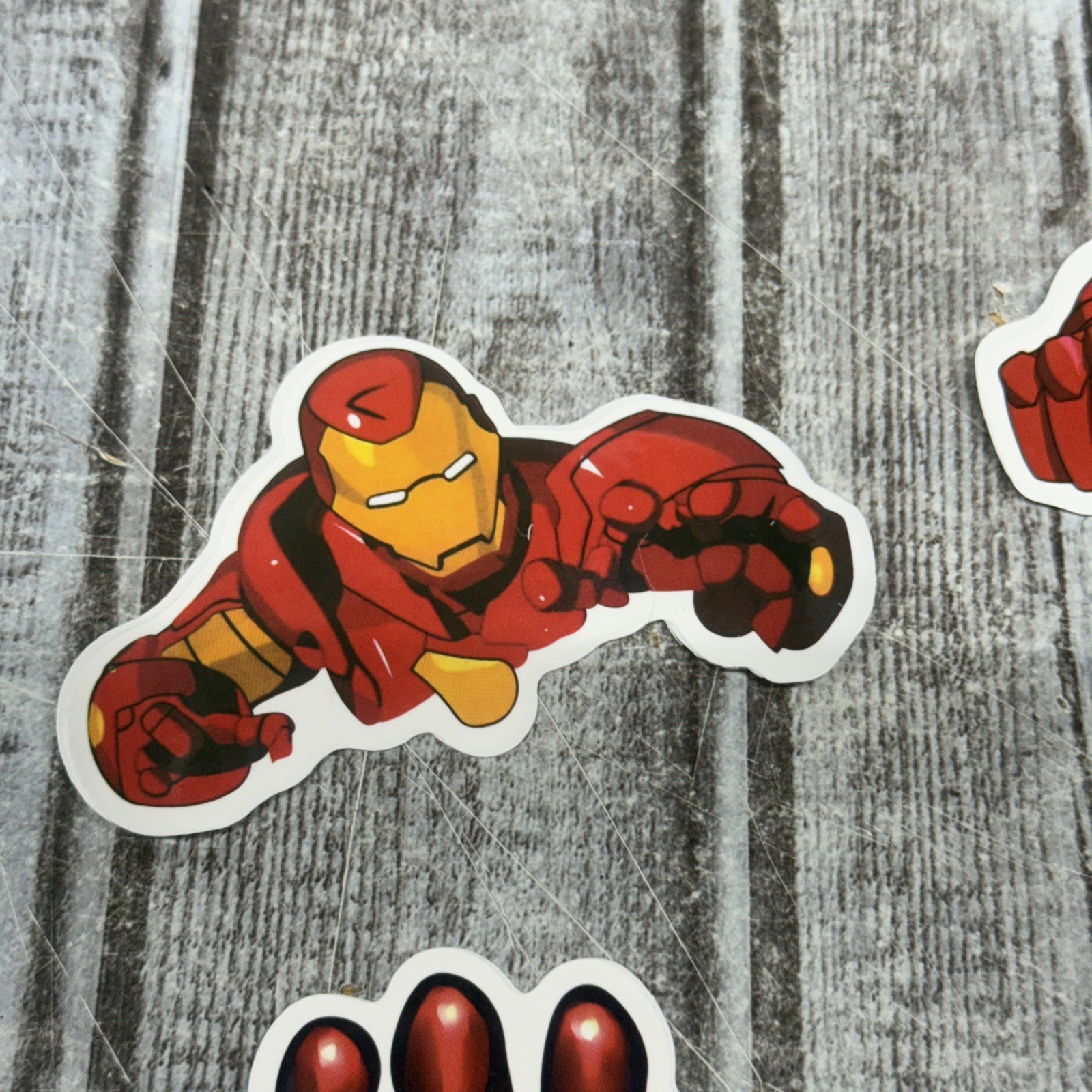 Ironman Sticker Lot Of 7 Water bottle Laptop Marvel Fun Artwork