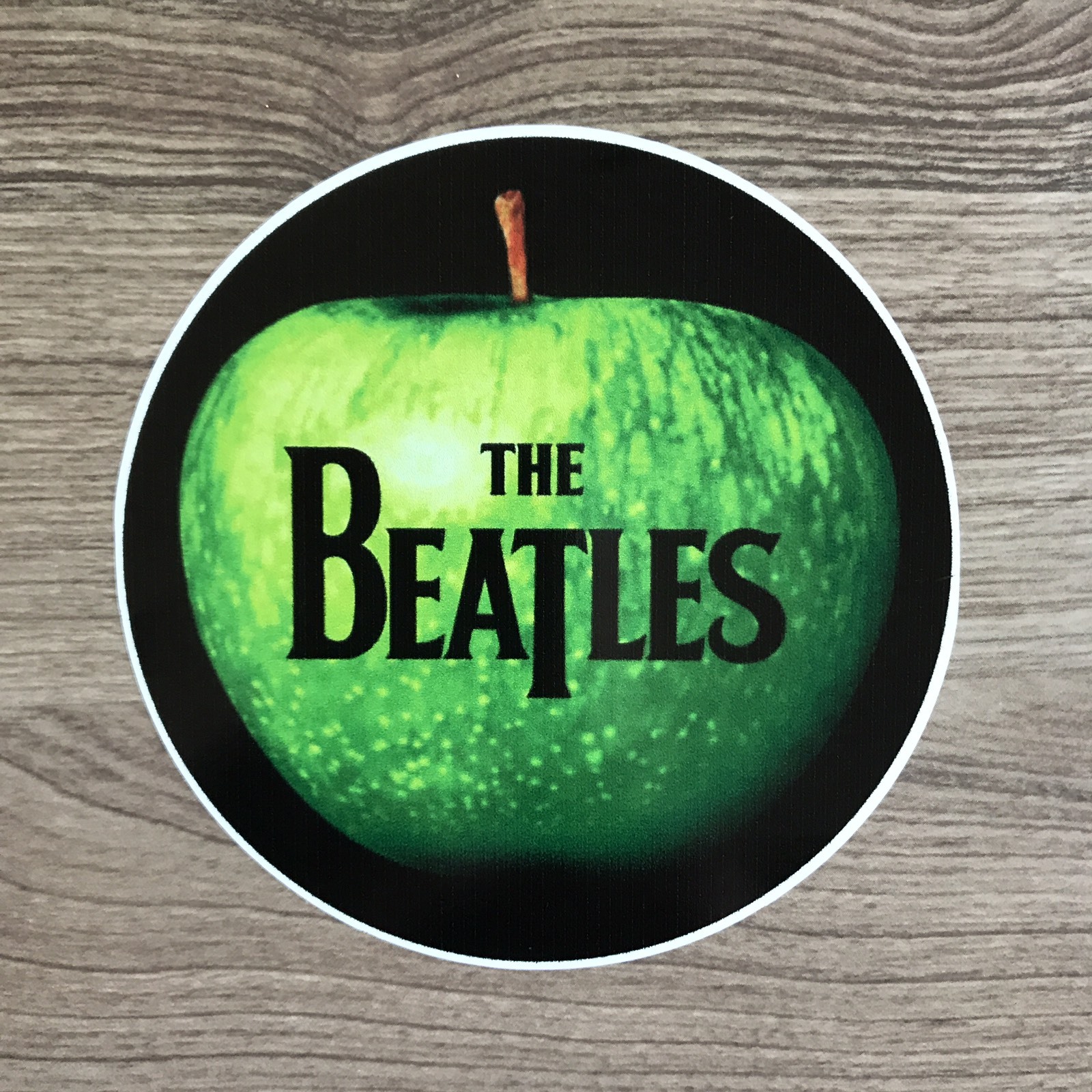The Beatles Apple 4" Wide Vinyl Sticker – BOGO