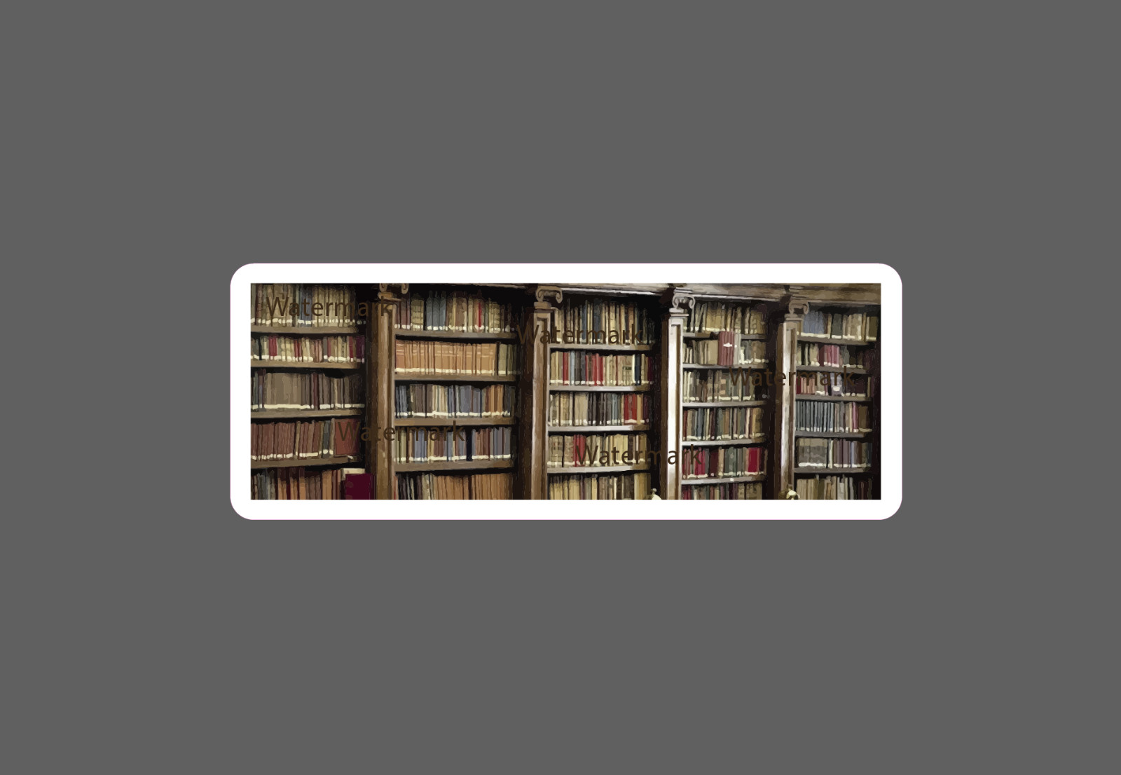 Bookshelves Sticker Library Books NEW – Buy Any 4 For $1.75 EACH Storewide!