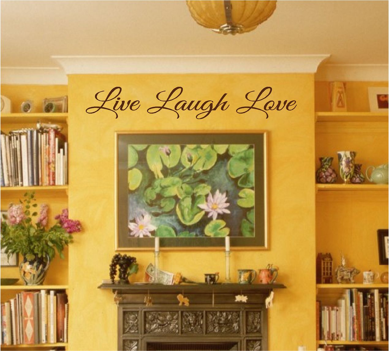 NEWEST custom LIVE LOVE LAUGH wall art ANY COLOR home decor / wall decal
