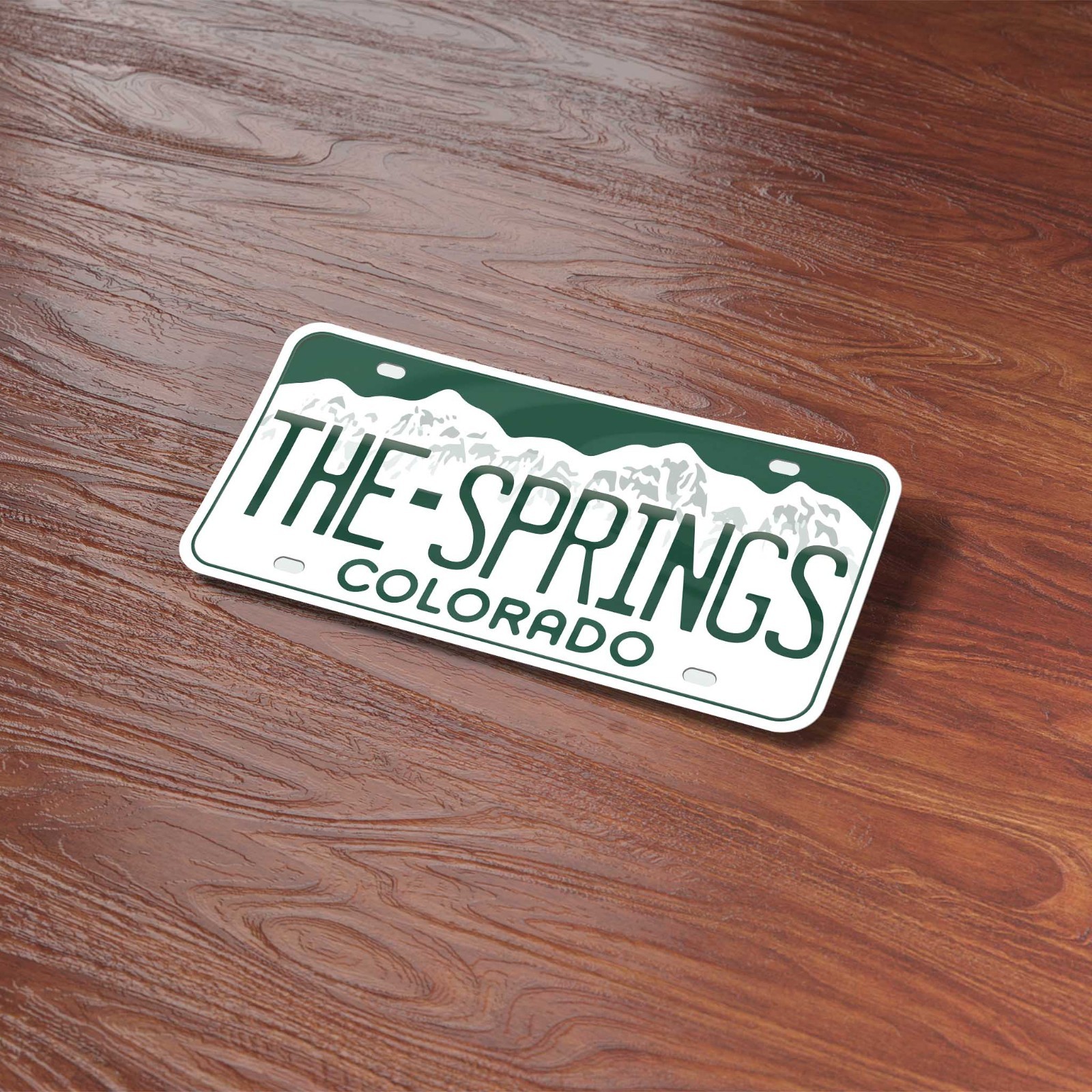 Colorado License Plate Stickers – Choose Your CO City or National Park Decal