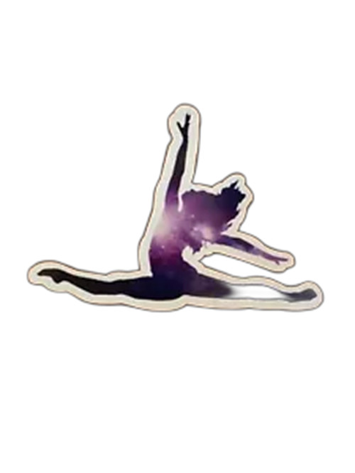 Dance Galaxy Sticker Decal