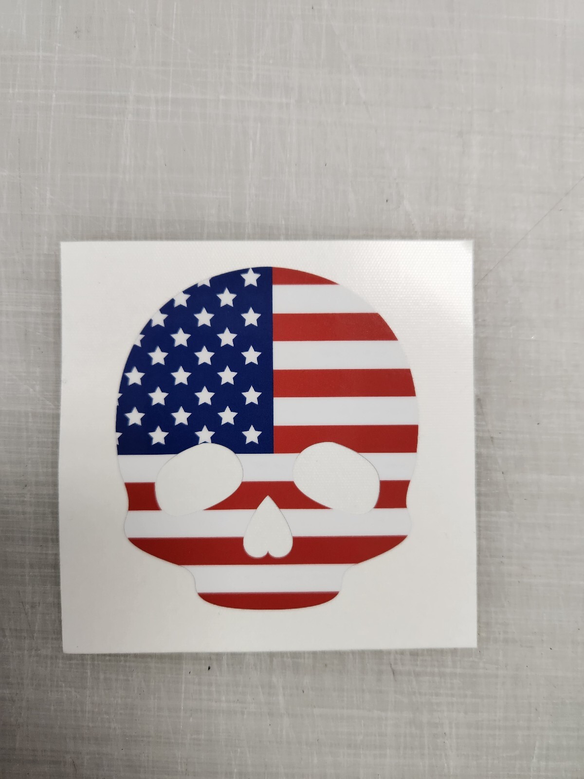 USA Flag Skull – 3in