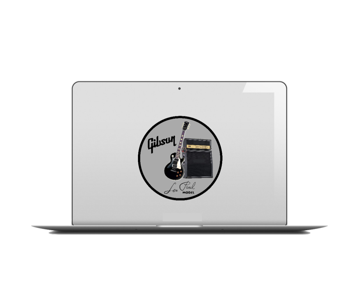 Guitar Gibson Les Paul – 4in Handmade Vinyl Decal Auto Cooler Laptop Case Decor
