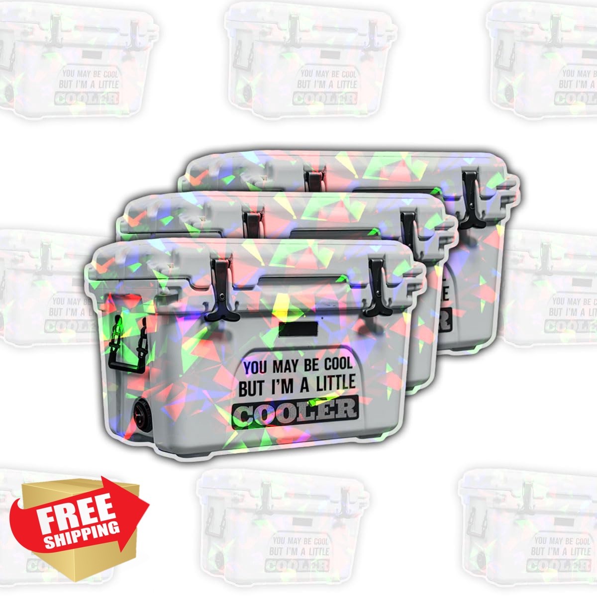 Vybonz "I'm a little cooler" sticker C1 Ho