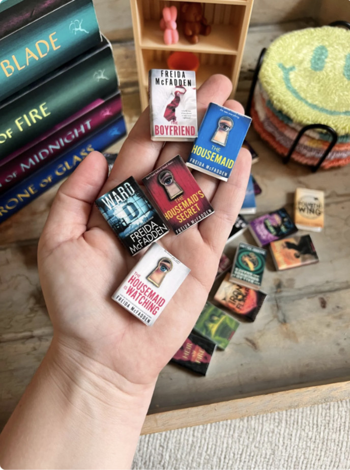 Custom Miniature Books Tiny Book Gifts Bookish Mini Decor