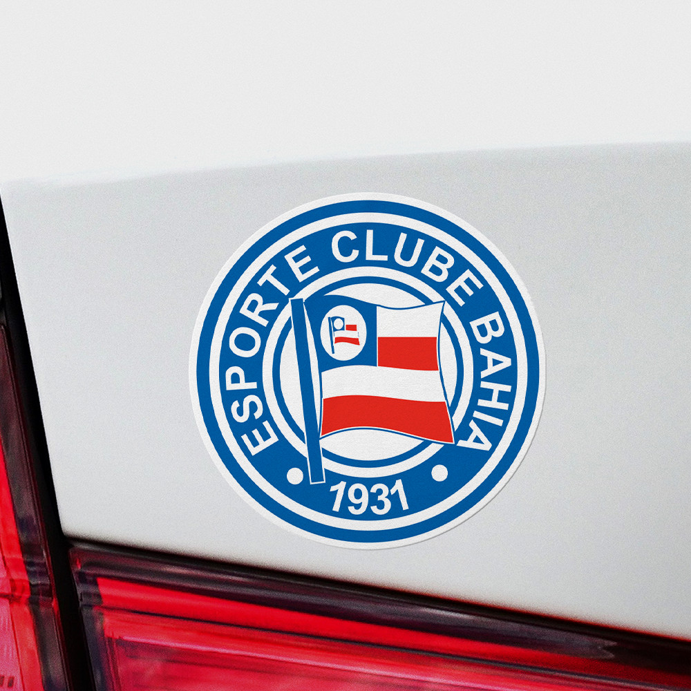 (4 Pack) Esporte Clube Bahia Brazil Vinyl Sticker Decal Calcomania Adesivo