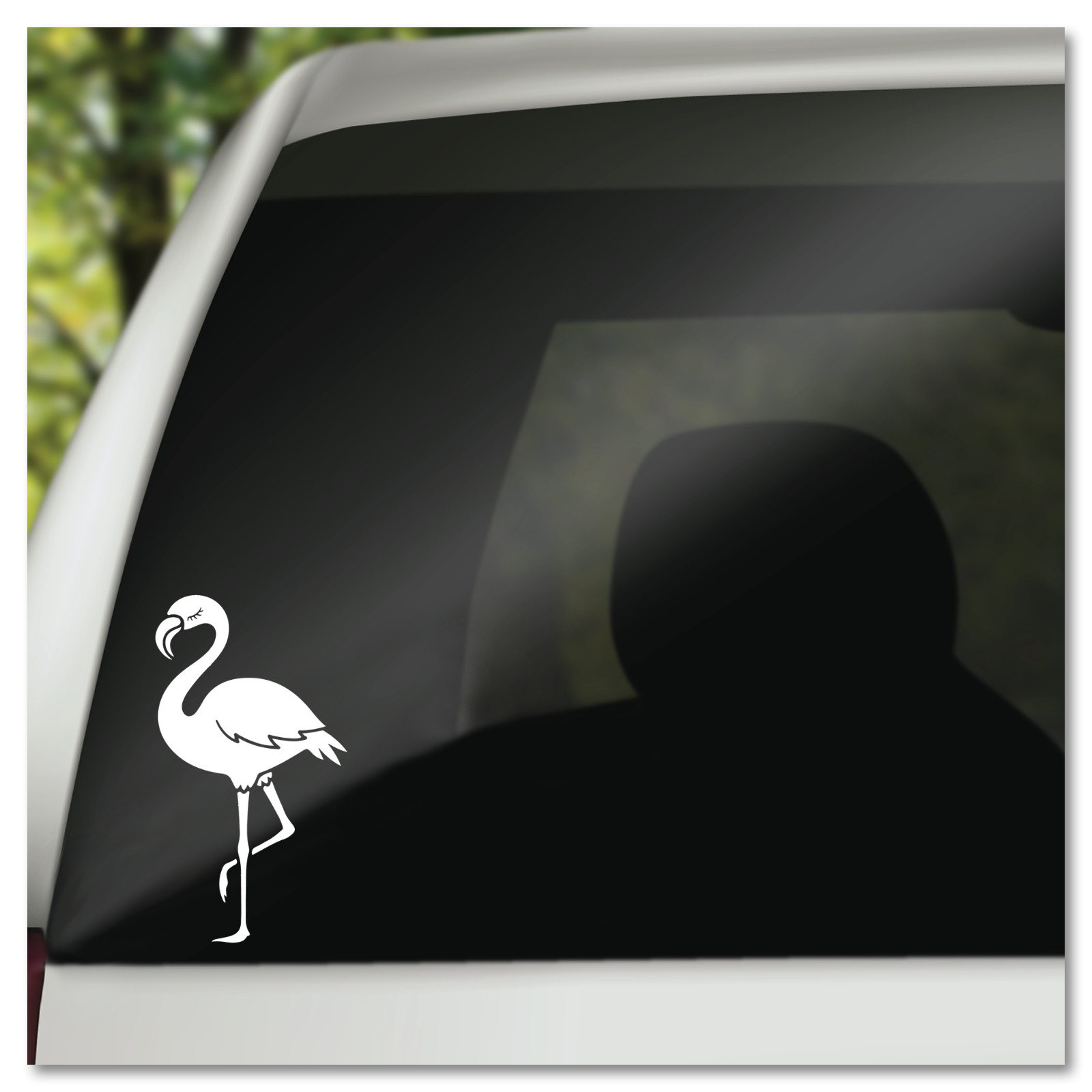 6" Flamingo Animal Vinyl Decal Sticker