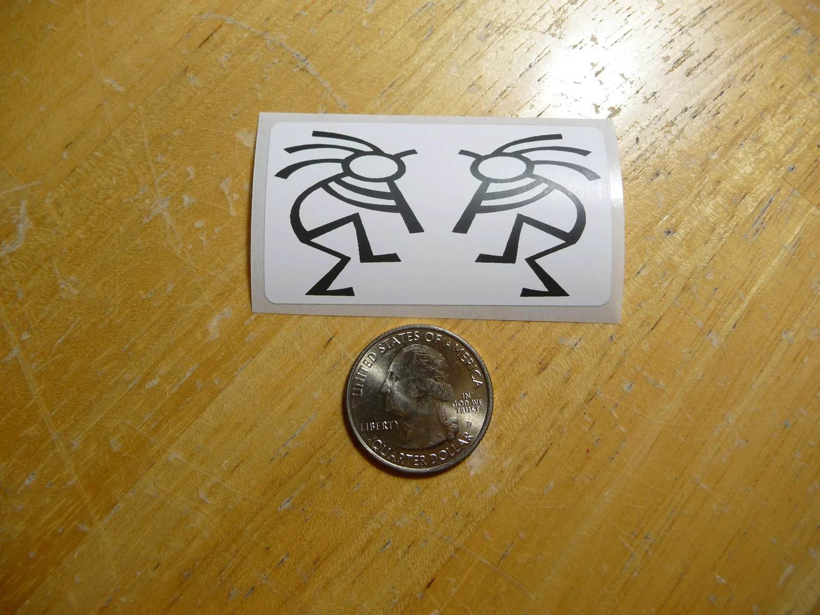 KOKOPELLI STICKER DECAL 1 – 50 BULK PACK FUNNY INDIAN NATIVE AMERICAN SW