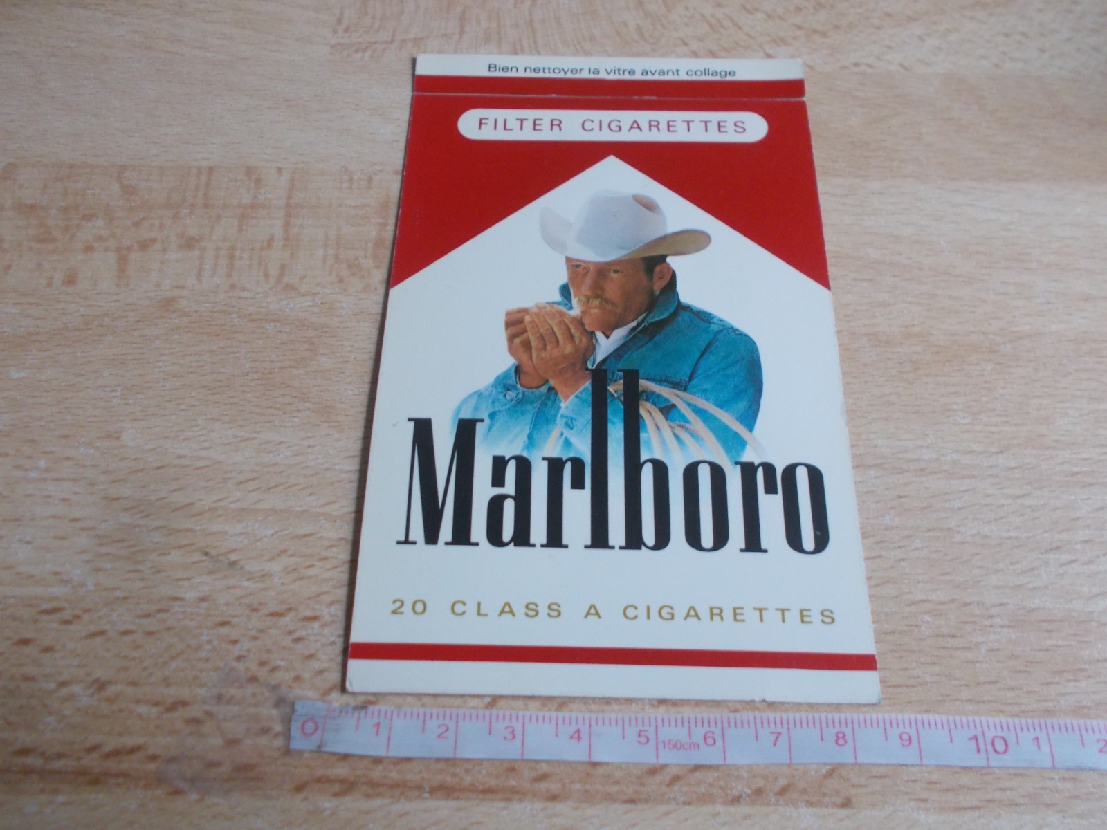Sticker Of Rack Double Face Vintage Marlboro