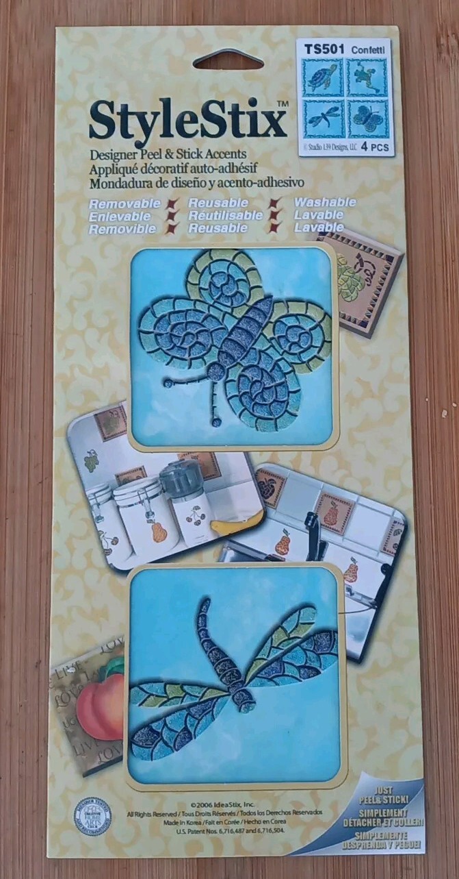 StyleStix Peel & Stick Accents 4 Piece TS501