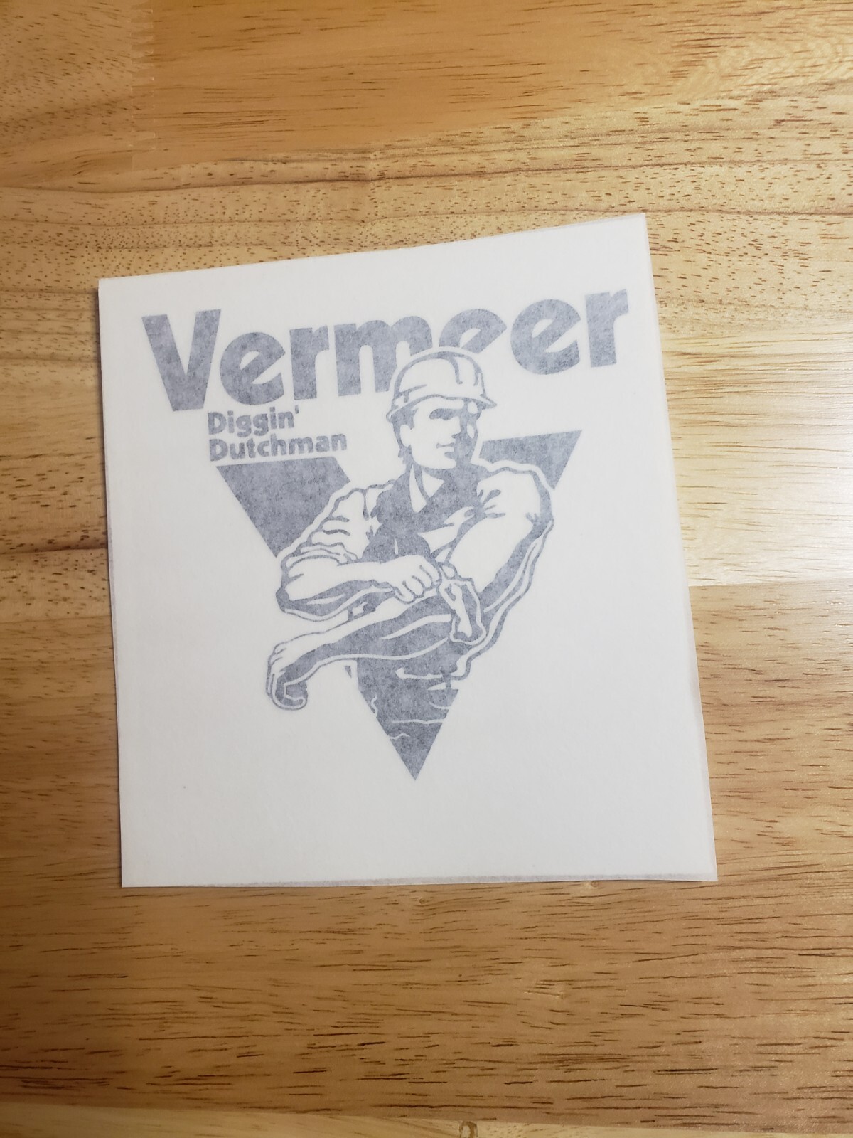 Vermeer Vinyl Decal 11” Stickers diggin dutchman pair 2 Wood Chipper Loader 4×4