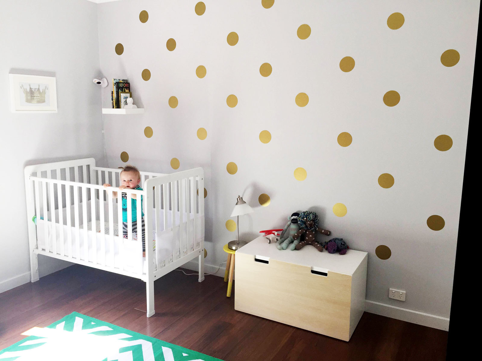 Polka Dot Wall Stickers Removable Decal Pattern Spots Circle Nursery Decor