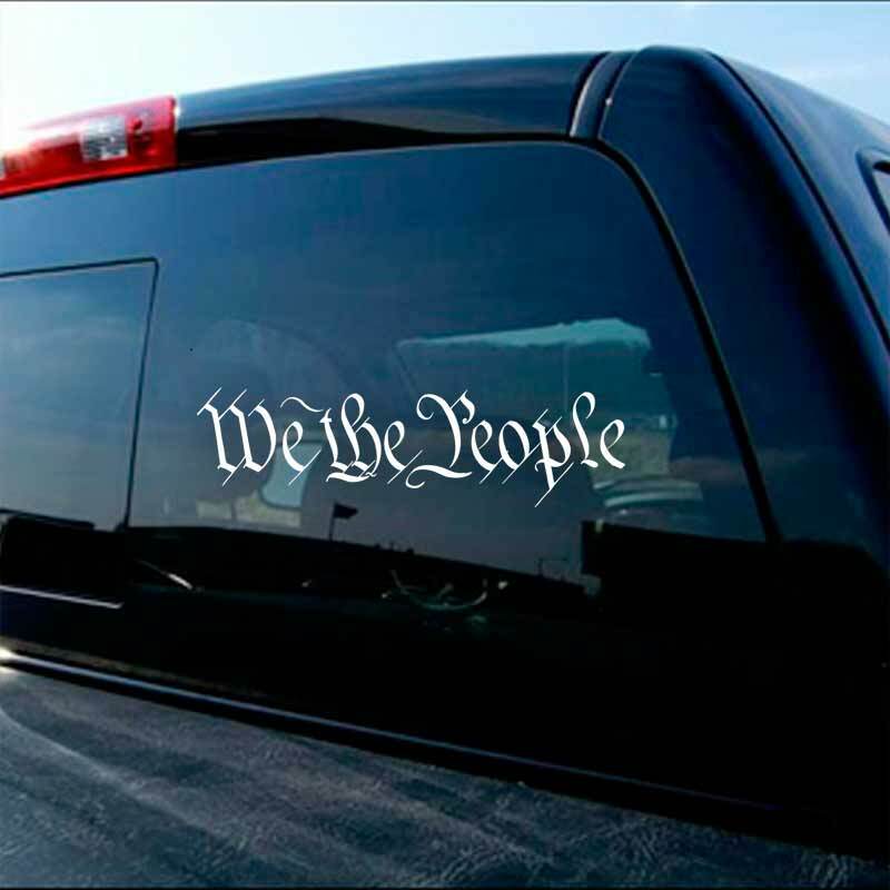 We The People Sticker Constitution 2nd Amendment Decal Patriotic USA America