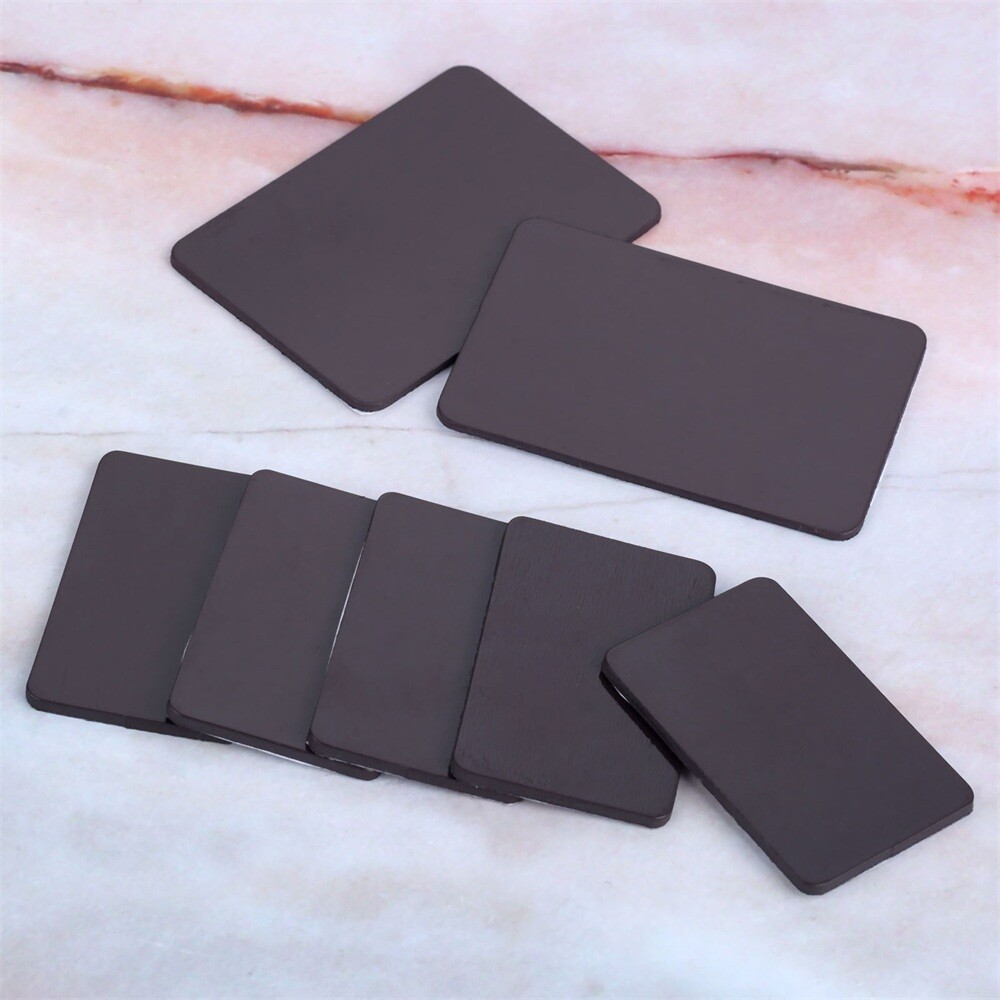 1 Set Magnetic Stickers Rectangle Shape Refrigerator Home Decoration DIY Gifts