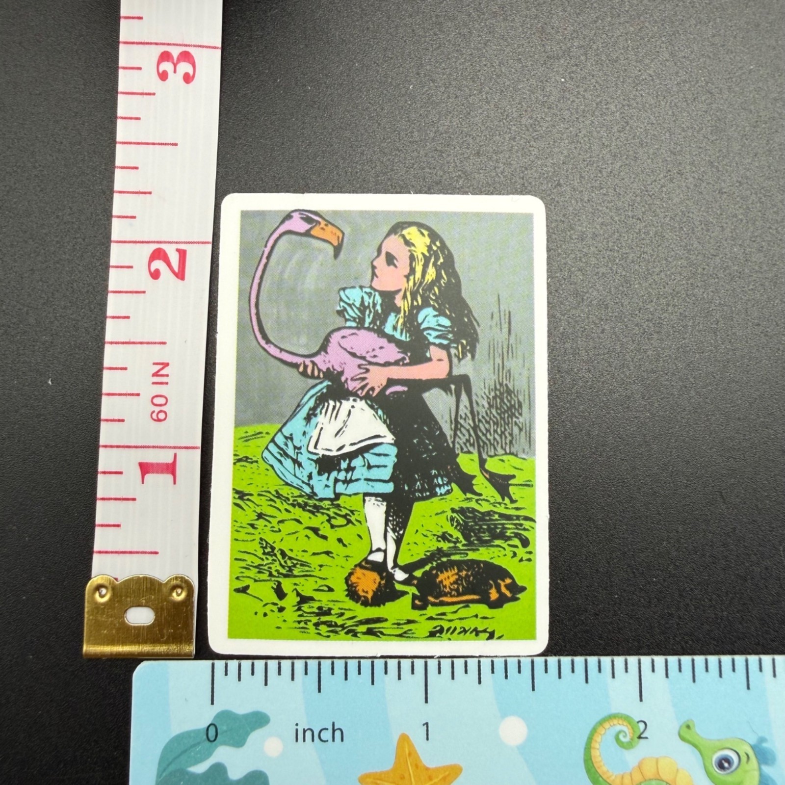 3 Stickers Disney Alice in Wonderland Vinyl Decal Laptop Phone Bottle Scrapbook