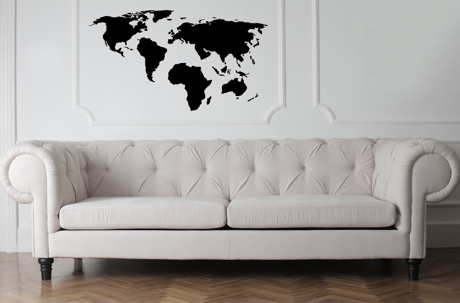 World Map Travel Office Bedroom Living Wall Sticker Graphic Vinyl Home Kid décor