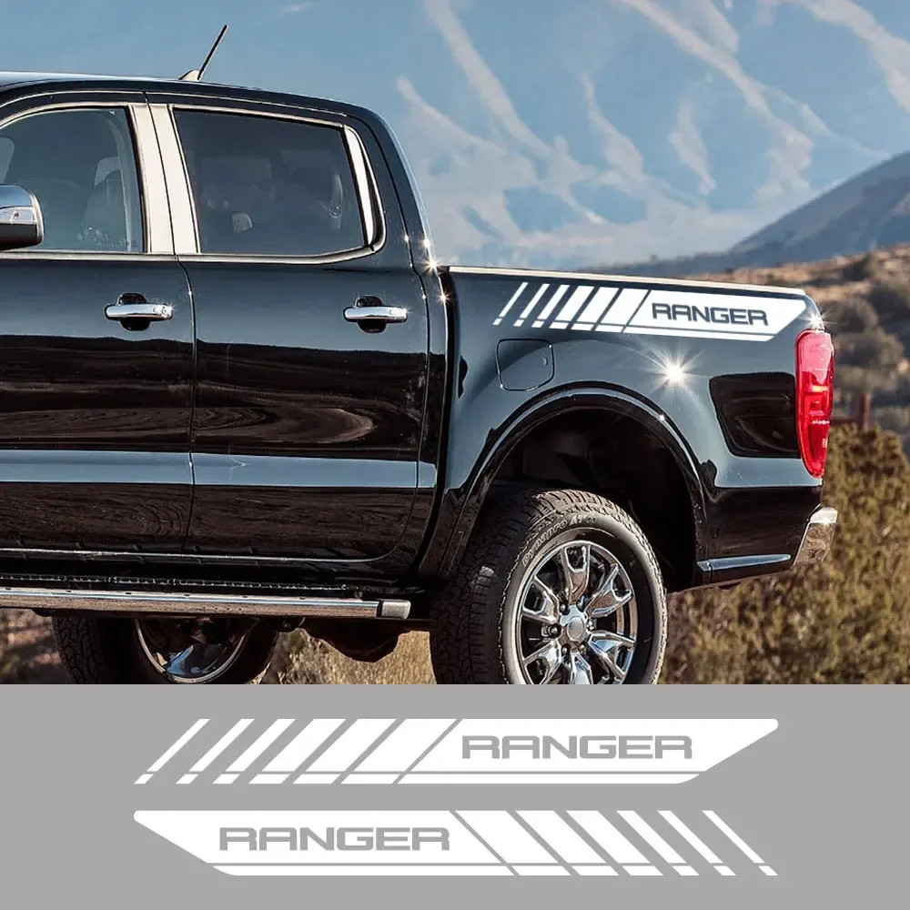 Aftermarket Rear Trunk Side Letter Vinyl Decal for Ford Ranger Raptor | Film Tru
