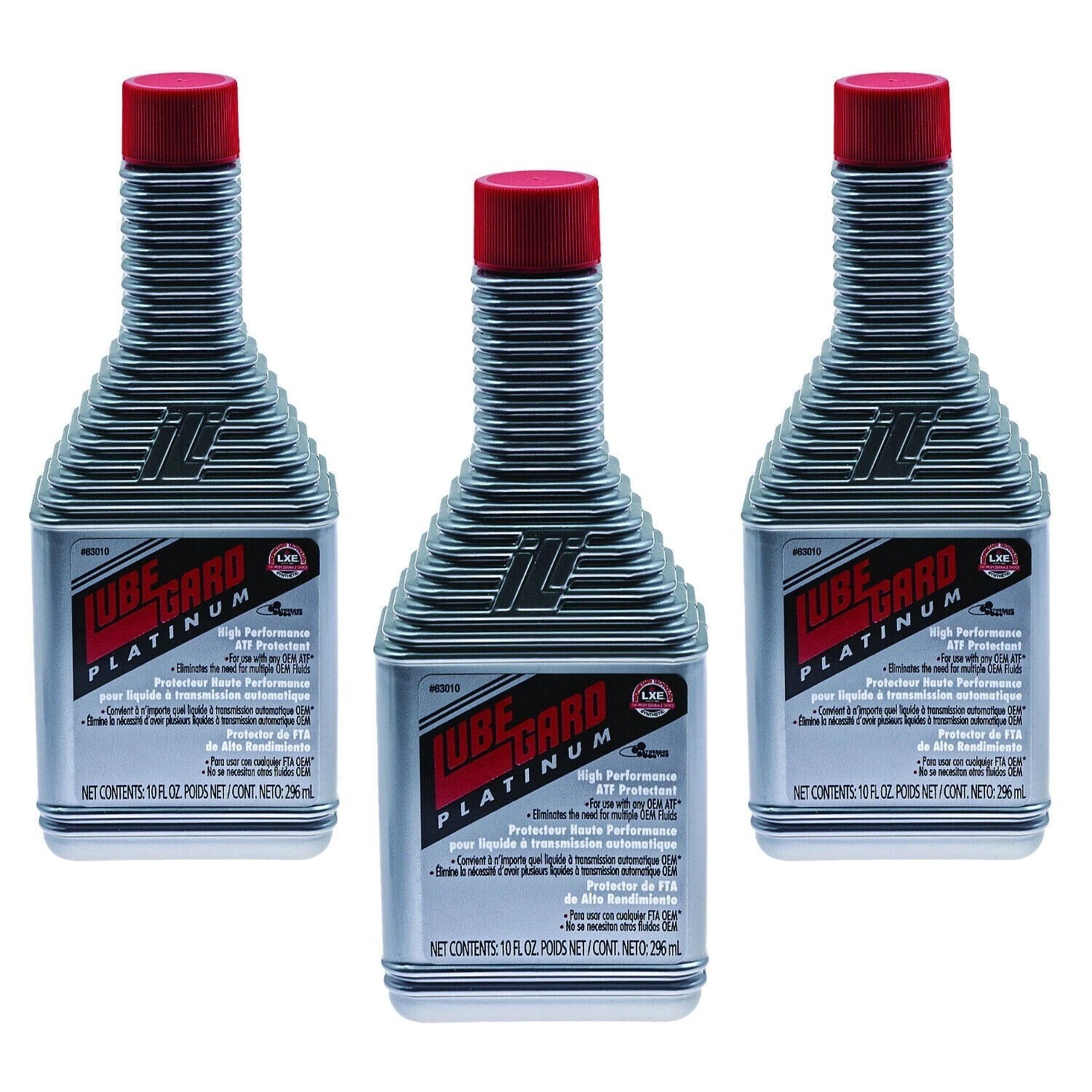 NEW ATF UPGRADE LUBEGARD TRANSMISSION PLATINUM UNIVERSAL ATF PROTECTANT (3 PACK)