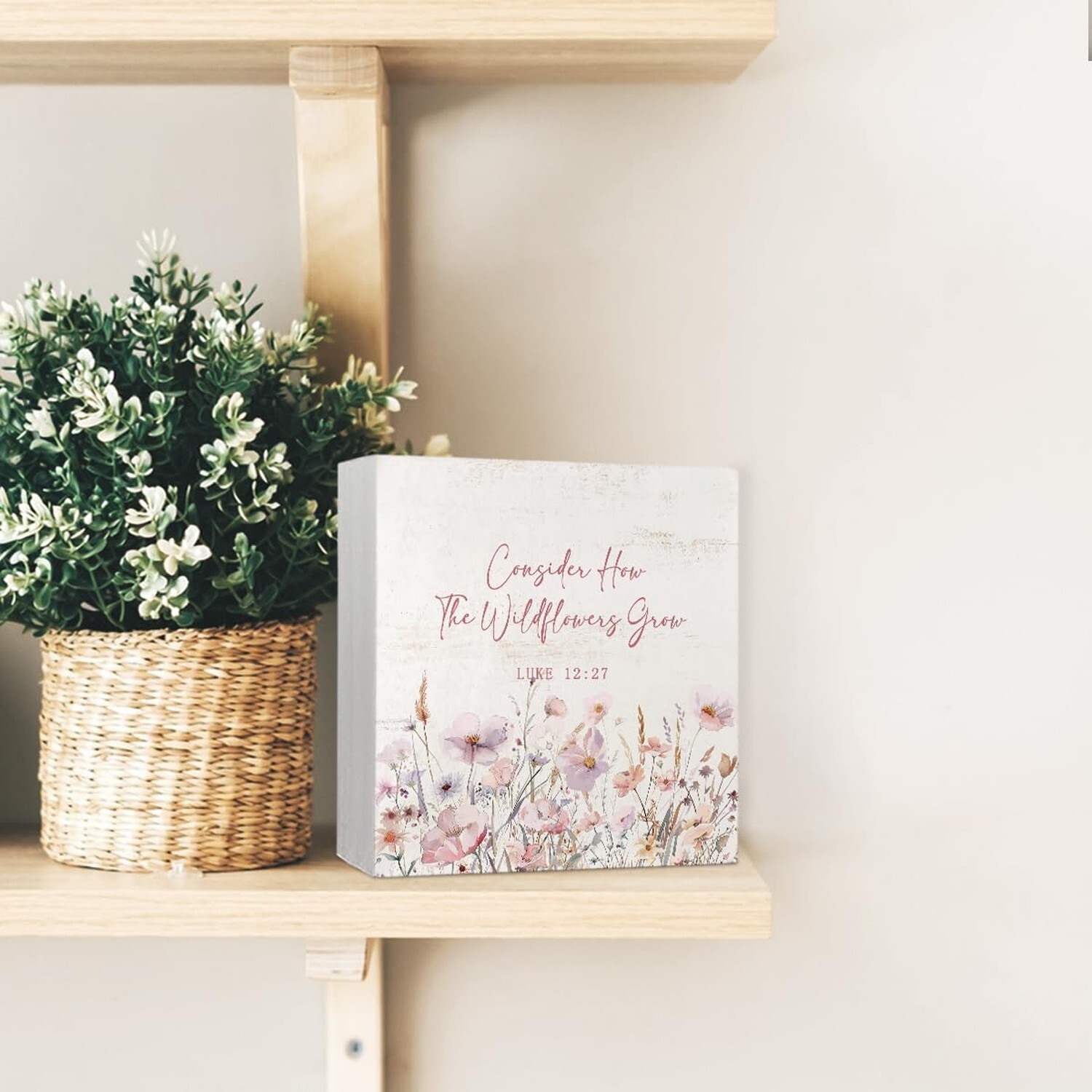 Wildflower Nursery Decor, Baby Girl Nursery Decor, Pink Flower Floral Nursery…