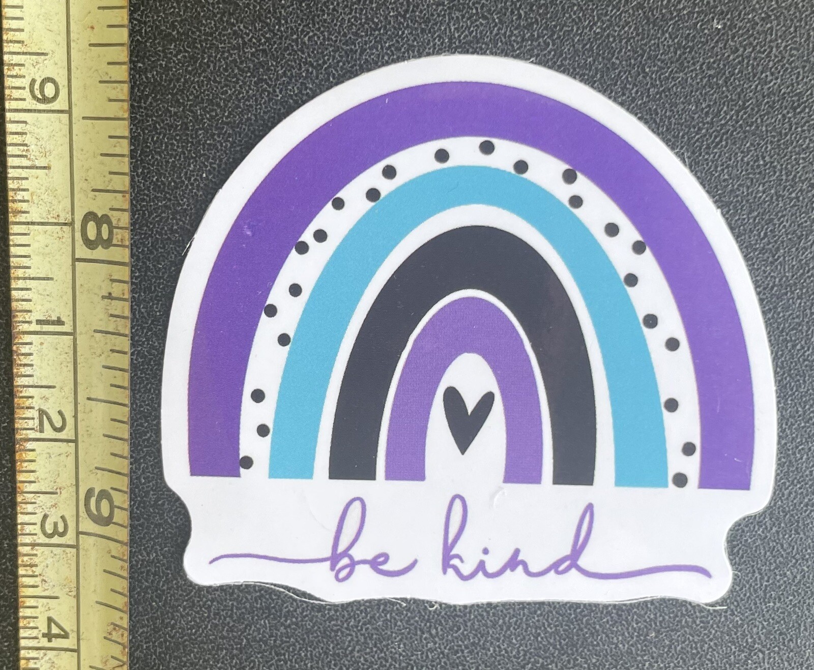 20 Suicide Prevention Awareness Stickers Purple Teal As Shown