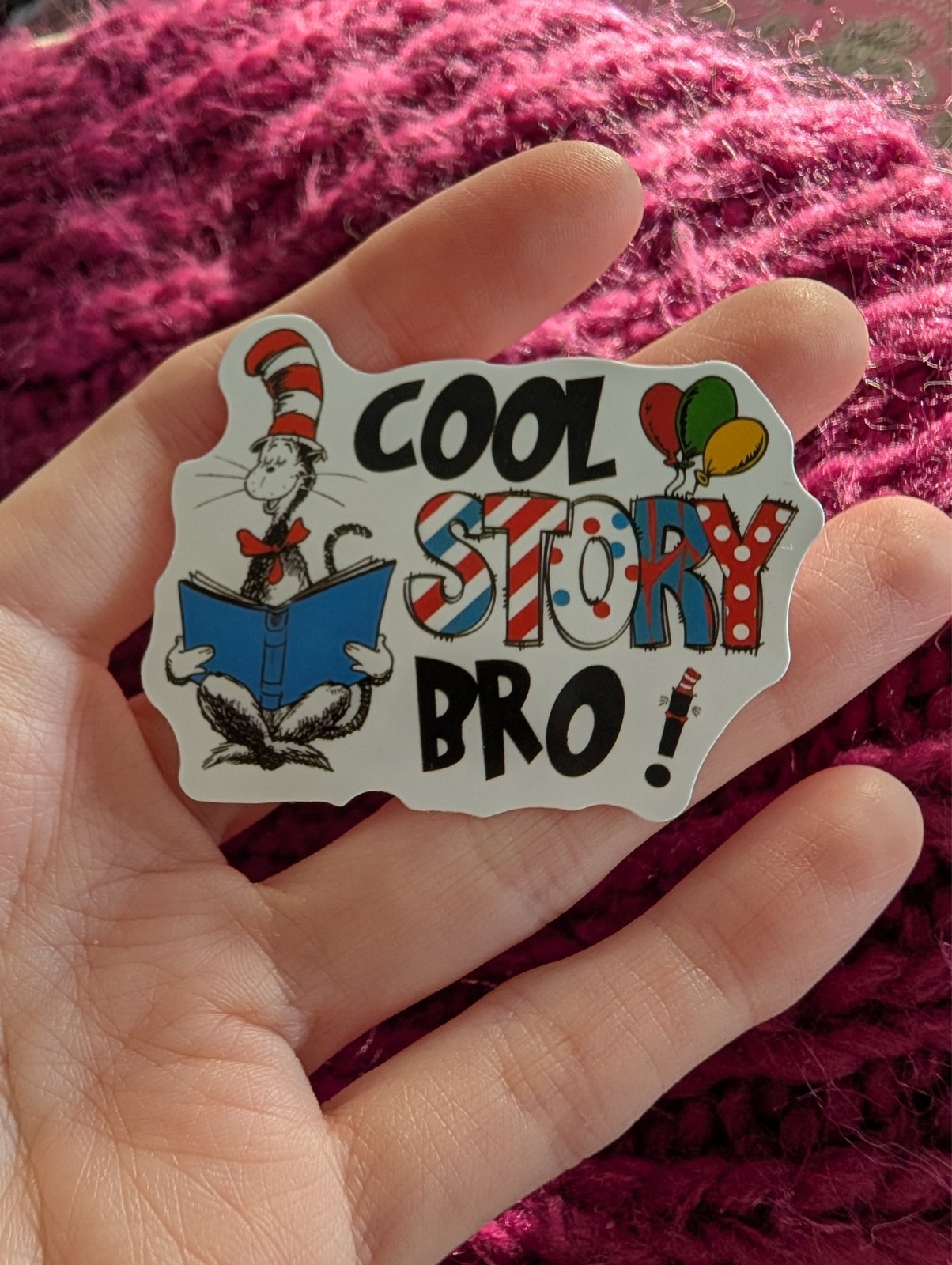 Dr. Seuss Sticker
