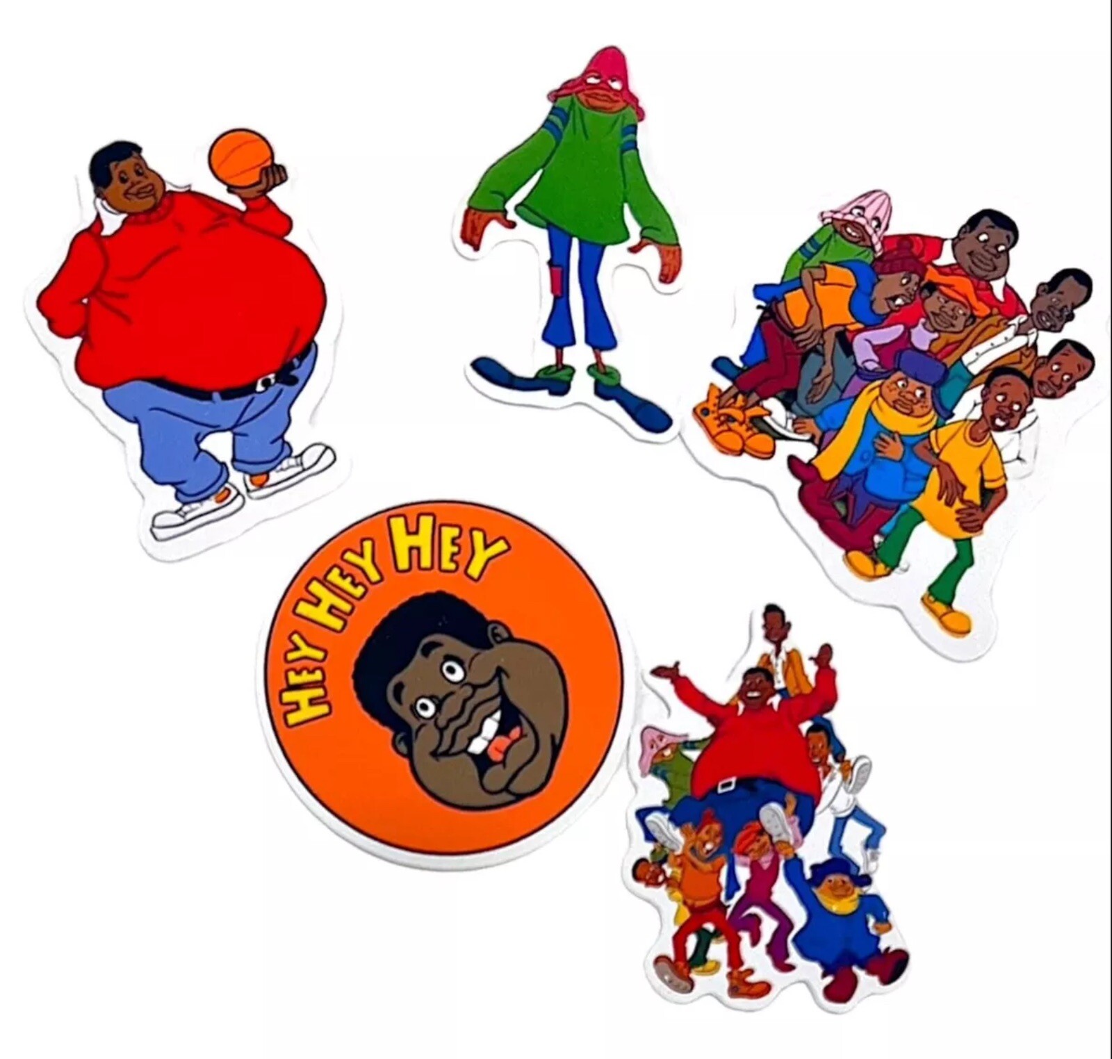 Saturday Morning Cartoons 1980s Stickers Classic 20 Pack He-Man Thundercats Jem