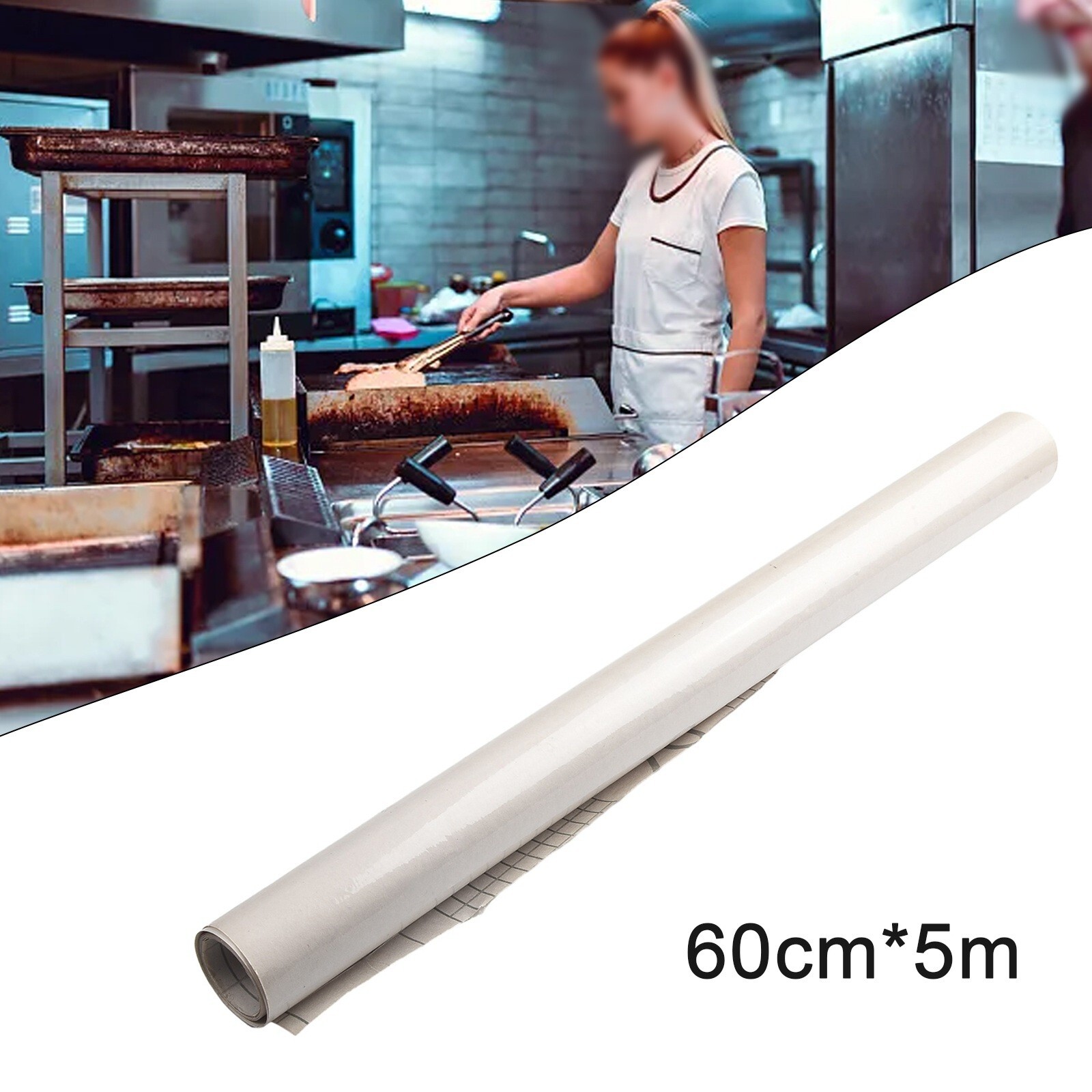 Oil Proof Wall Stickers Heat-Resistant Self-Adhesive For Kitchen Tile, Table