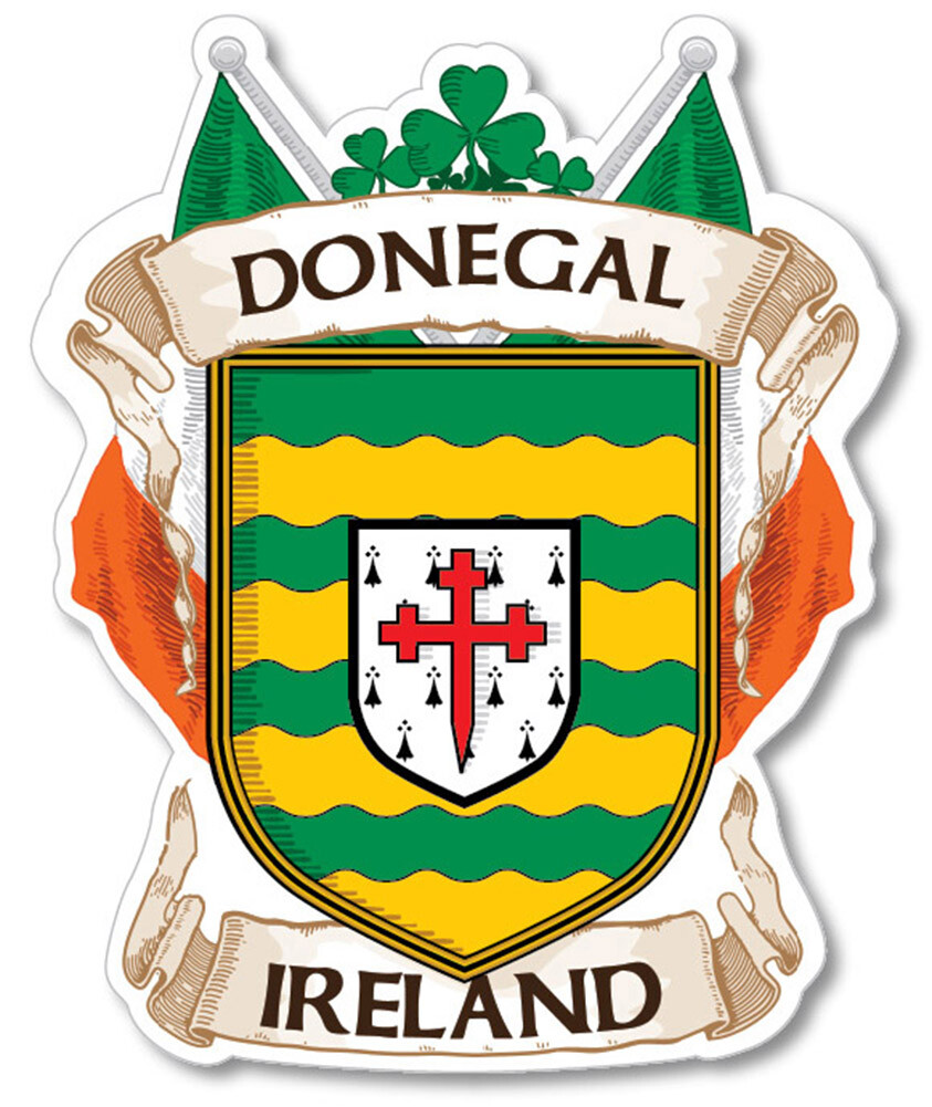County Donegal Ireland Irish Decal Sticker