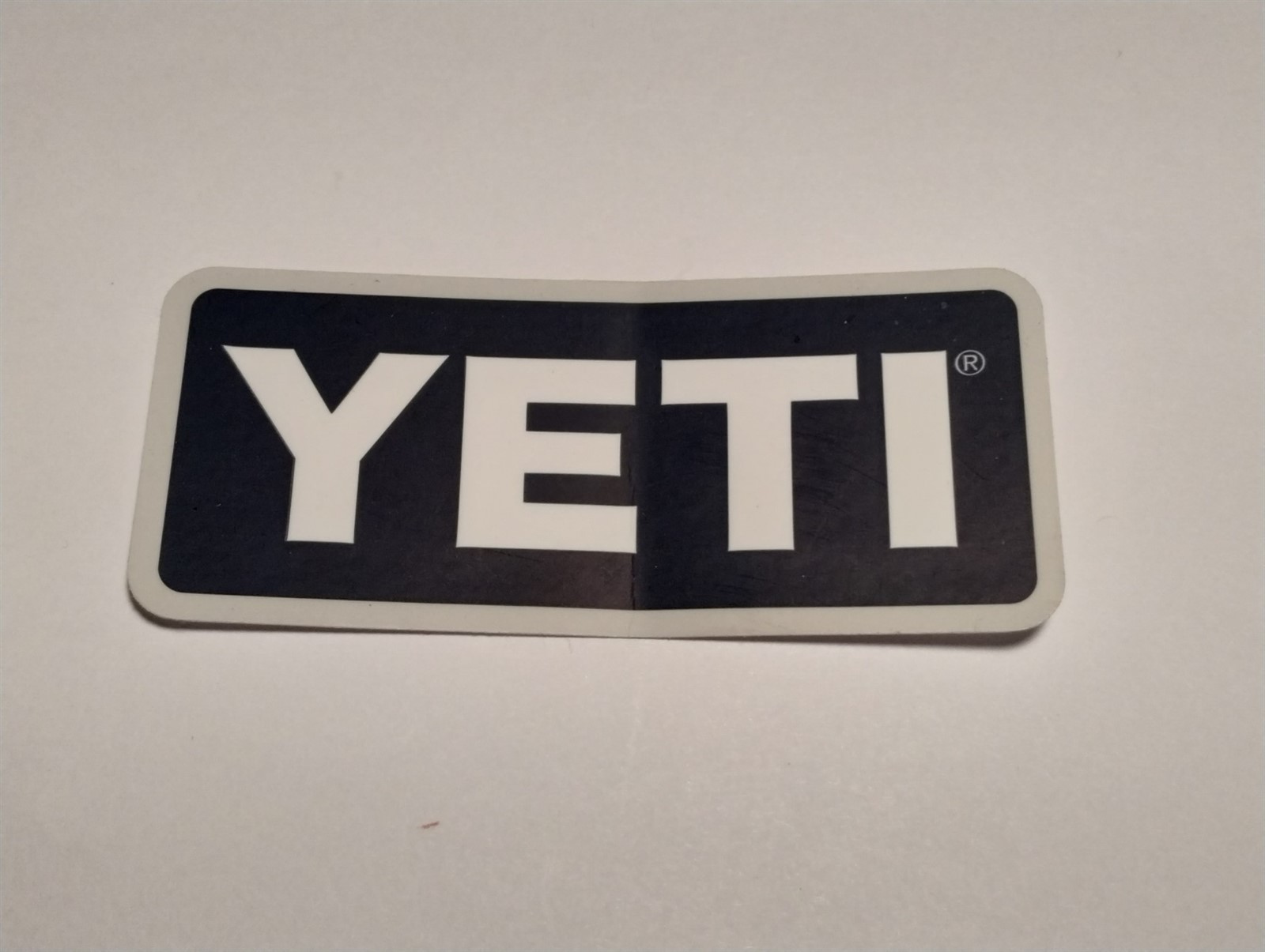 YETI Sticker 4” x 1.75” from Authentic Tumbler Insulated Mug