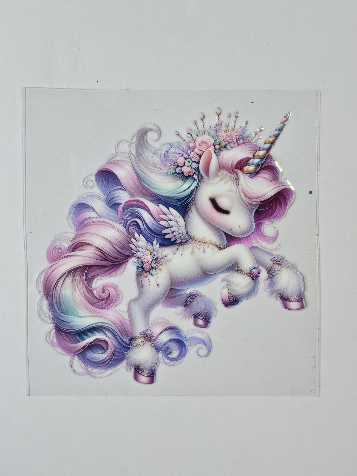 Unicorn 4×4 UV DTF Transfer Sticker Wrap Tumbler UVDTF BUY 10+ GET COMBINE SHIP