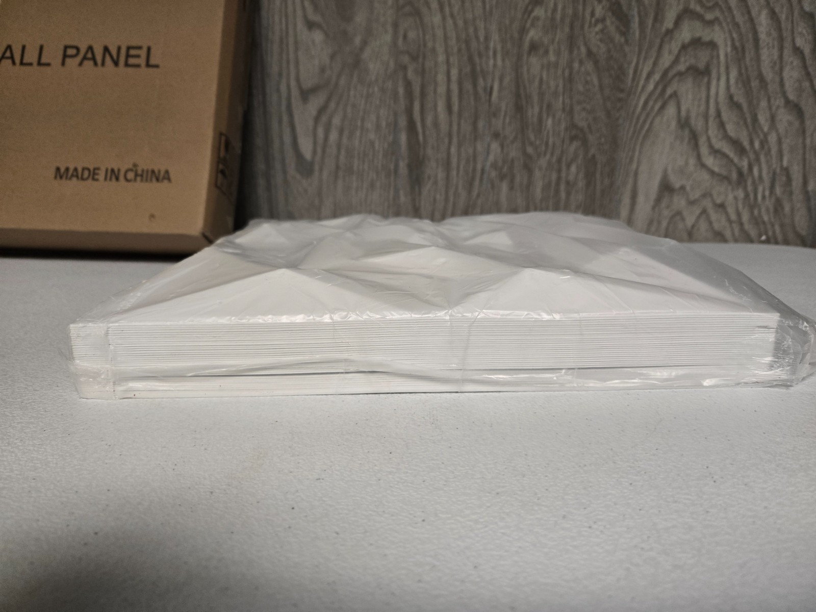 Art3d 33-Pack 3D Triangle Wall Panels for Interior Wall Background Decor – White