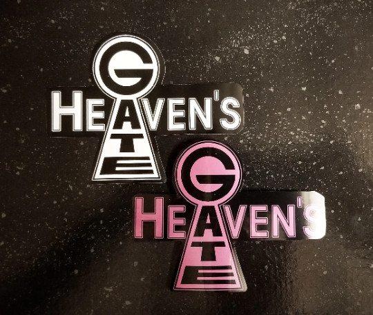 ♆ Heaven's Gate Cult 5 x 4" Waterproof Vinyl Sticker [💪 HQ Durability!] Nike