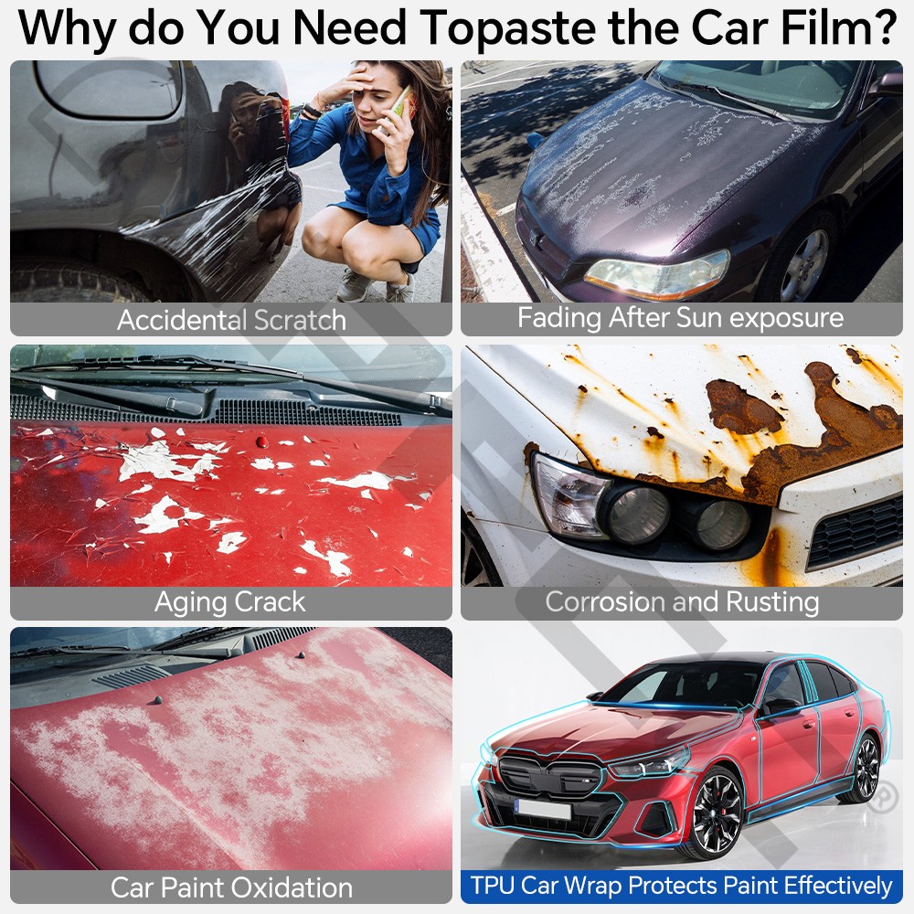 Full Car For BMW 7 Series G70 M Sport 2023-2024 Precut Paint Protection Film PPF