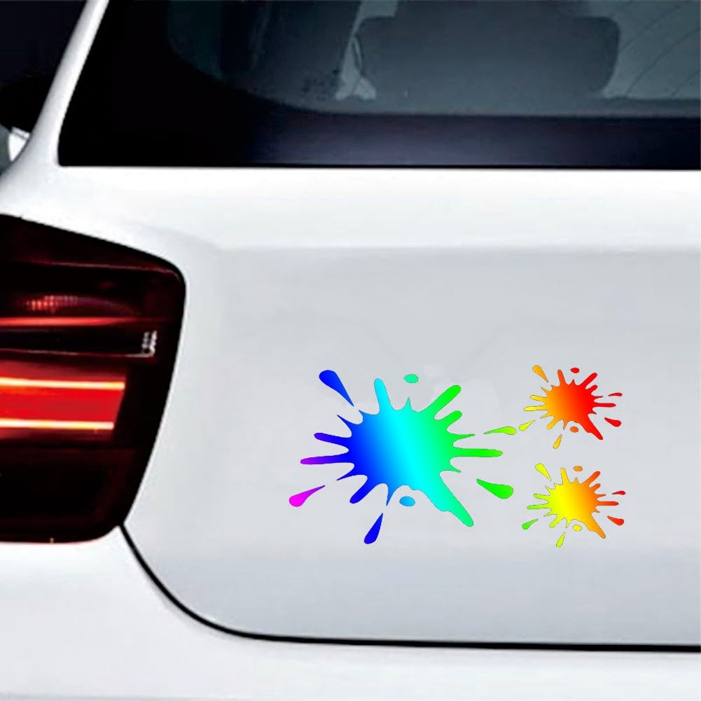 Mire Mud Pattern Car Vinyl Decal Sticker for Auto Body Side Decorations 5.90" x