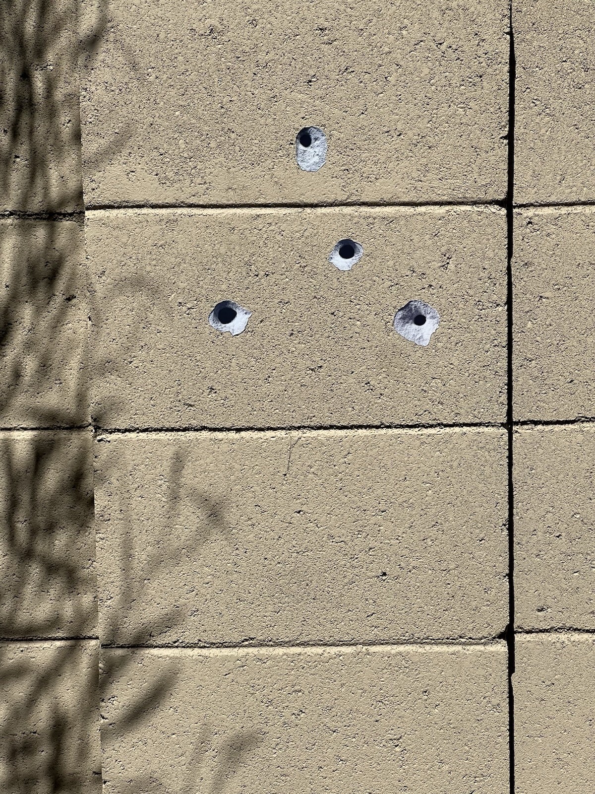 Wall Decal Realistic Bullet Holes Sticker Sheet Assorted Bullet Hole Stickers