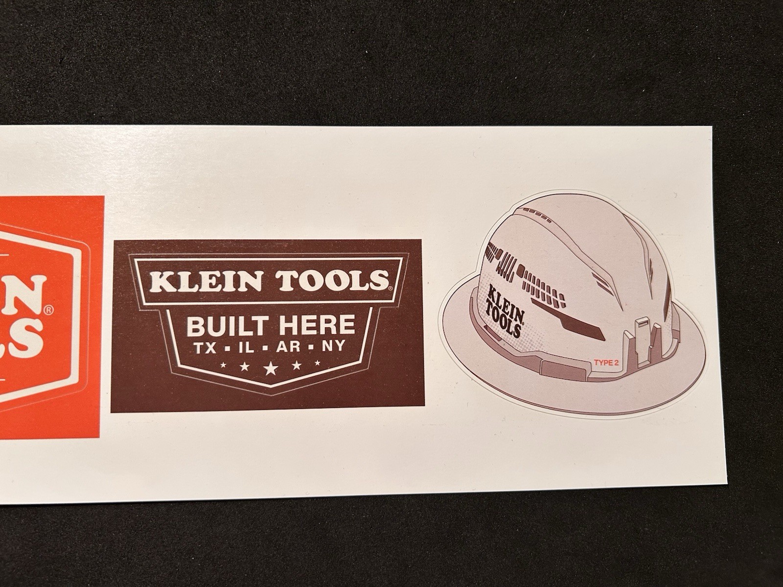 Klein Tools Tradesman Club Exclusive Giveaway Sticker 2025 Q4 Limited