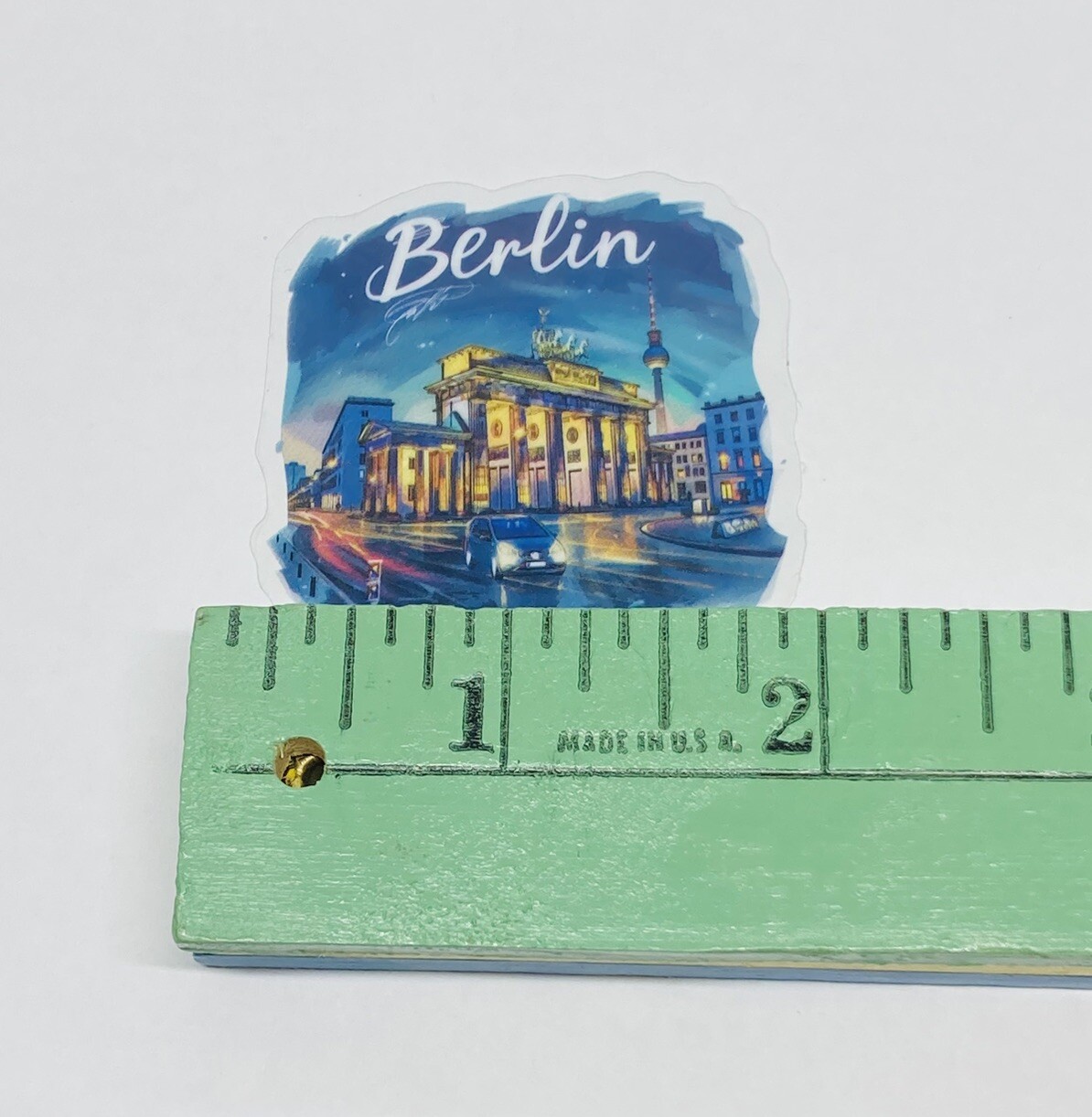 Berlin Germany Transparent Sticker Travel City Art Decal Vinyl Souvenir Tc6