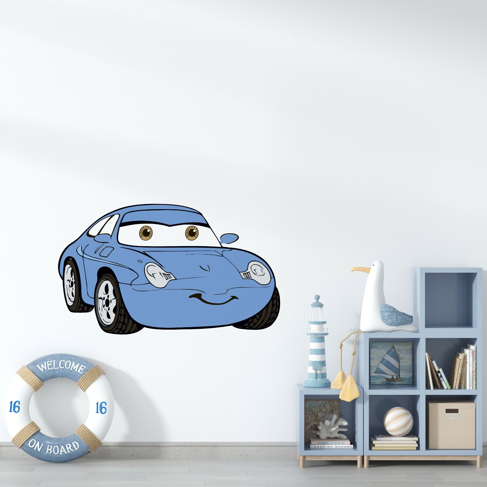Vinyl Kids Bedroom Art Sally Cars Movie Character Carrera Decoration Wall Decal