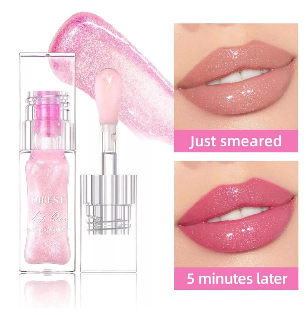Magic Color Changing Lip Glow Oil, Long Lasting Non-sticky NEW (USA Seller🇺🇸)
