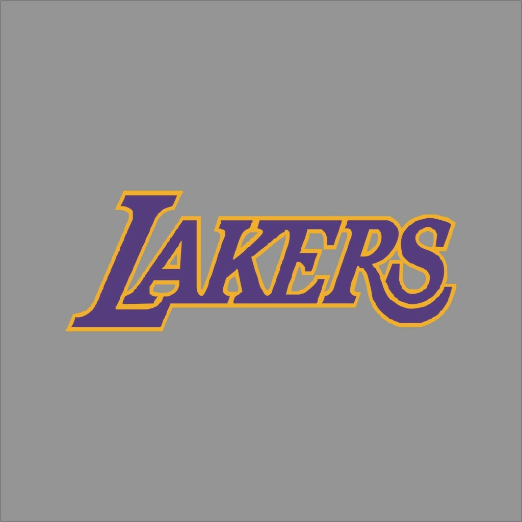 Los Angeles LA Lakers #3 NBA Team Pro Sports Vinyl Sticker Decal Window Wall