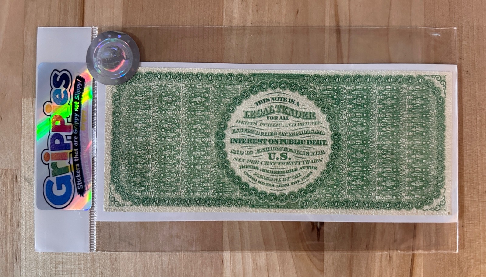 Money Sticker $100 Wall Poster and Floor Decal