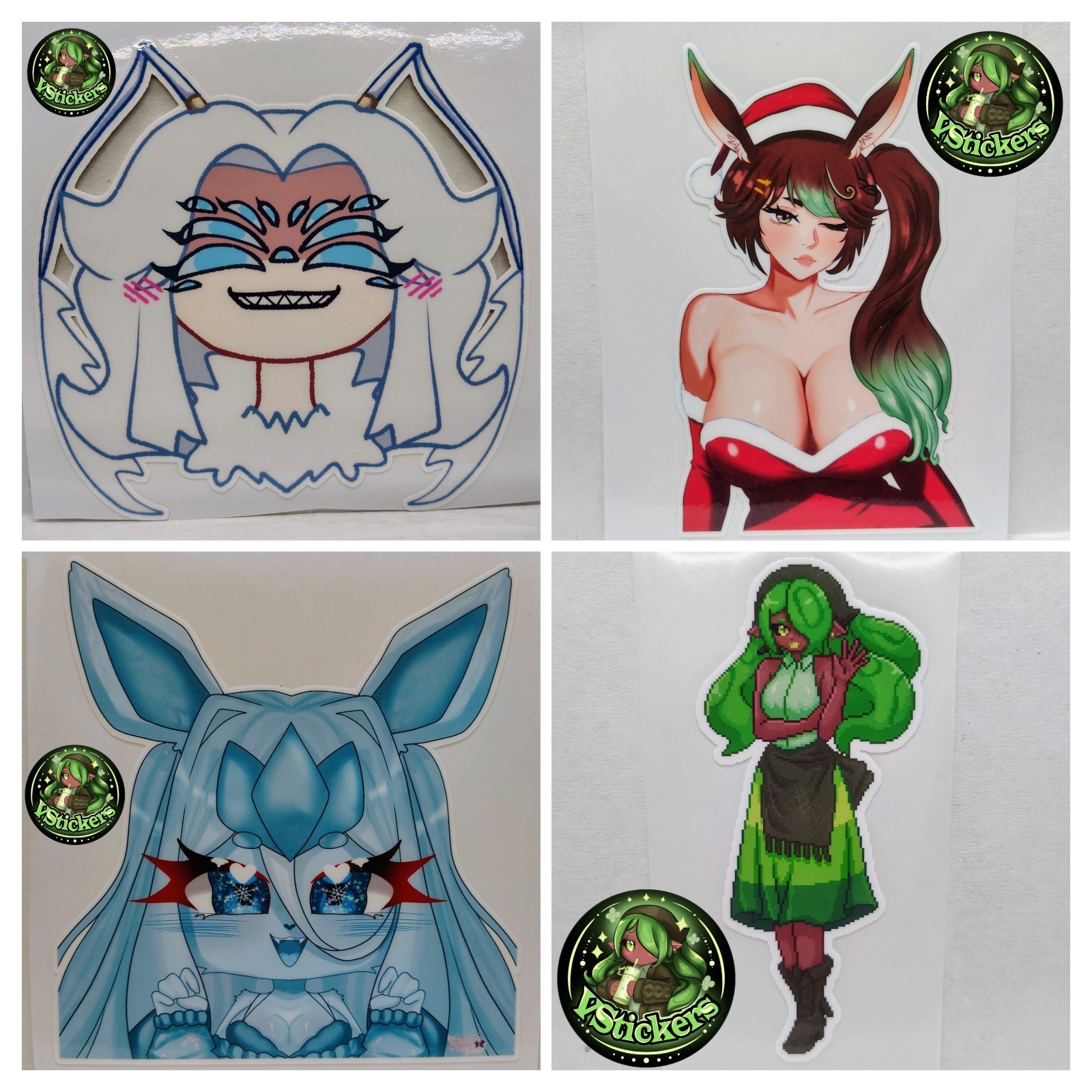 Custom Art Commission Sticker! Water-Resistant Vinyl Sticker!